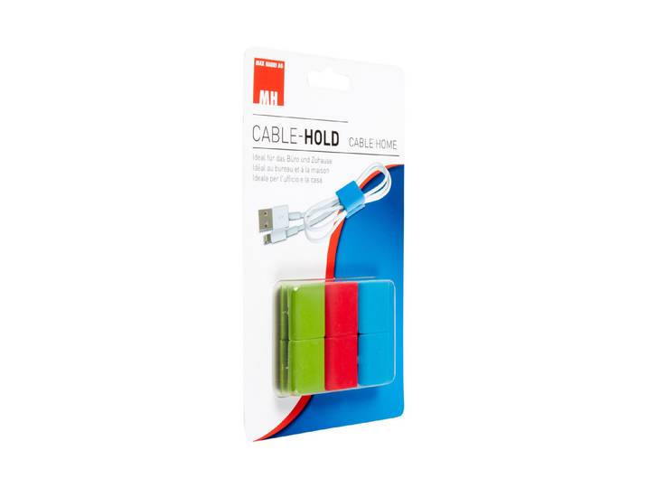 Max Hauri Cable Hold Kabelhalter 25 cm 3 Stück