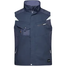 Arbeitsweste "JN822" - XXL - navy/navy