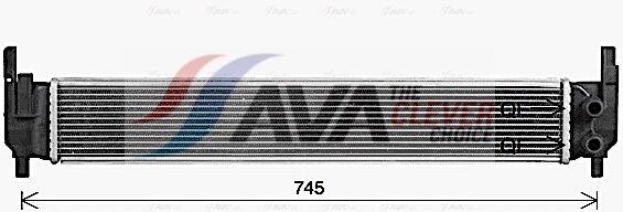 Ava Clever Choice Niedertemperaturkühler, Ladeluftkühler Vn2420 Für Vw