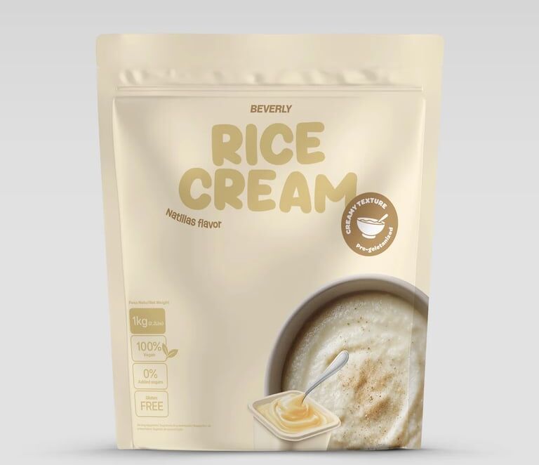 Beverly Nutrition Farinha De Arroz Pregelatinizada 1 Kg Leite de Creme