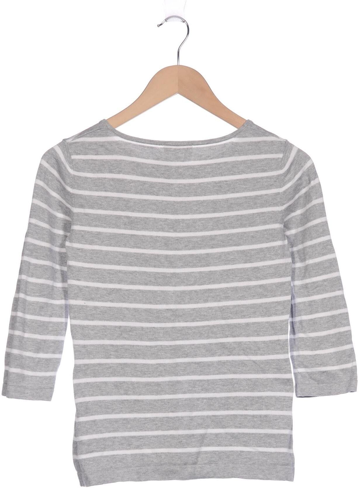 darling harbour Damen Pullover, Grau, Gr. S, Baumwolle - Second Hand