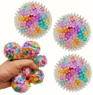 Perfect Picks Market Ultra Squishy Water Bead Grape Stress & Fidget Sensory Toy For Kids & Adults Ultra Squishy Water Bead Grape Stress & Fidget Sensory Toy For Kids & Adults