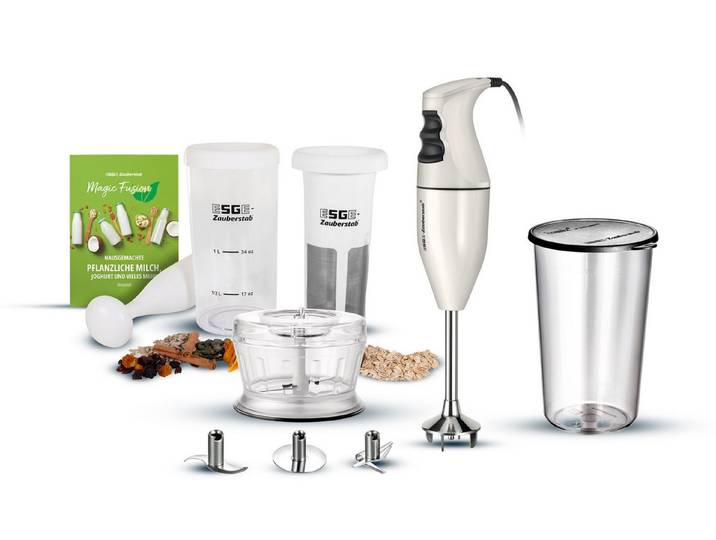 ESGE-Zauberstab Stabmixer E120 Bundle inkl. Magic Fusion, 120 W, Bundel mit viel Zubehör