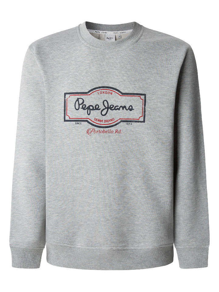 Pepe Jeans Sweatshirt "Daxton" in Grau - L