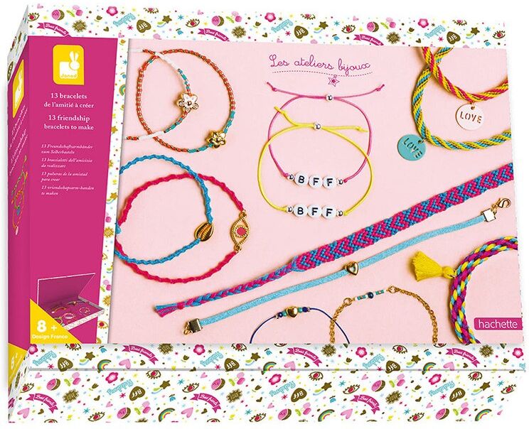 Kit Créatif 13 Bracelets de l'Amitié à Créer - Janod