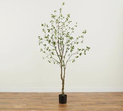 Nearly Natural 8' Minimalist Citrus Artificial Tree
