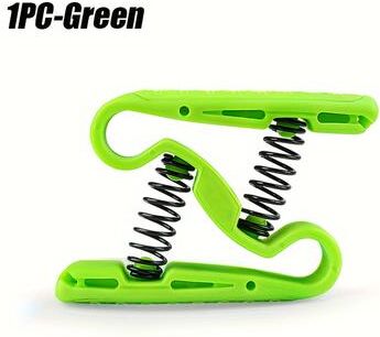 Smart Shopping Spot Finger Strength Trainer Z Spring Ring Hand Grip Strengthener For Grip Training & Finger Exercise green