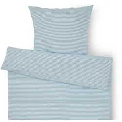 Tchibo - Seersucker-Bettwäsche - blau