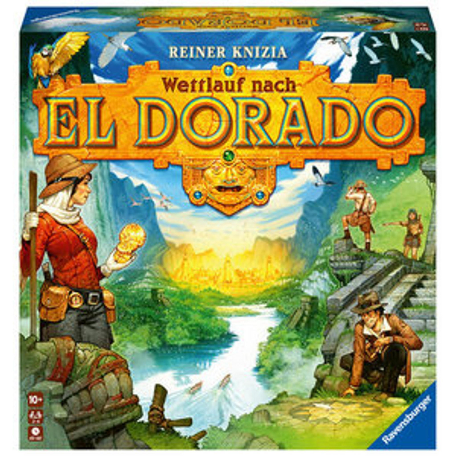 Ravensburger Wedstrijd naar El Dorado spel