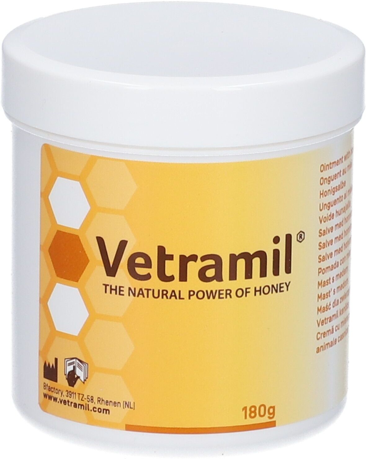 Vetramil Honigslb VET 180G 180 g Salbe