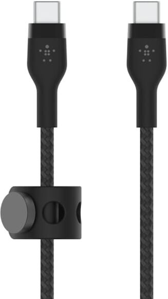 BOOST CHARGE USB-C to USB-C 2.0_Braided Silicon, 2m, Black