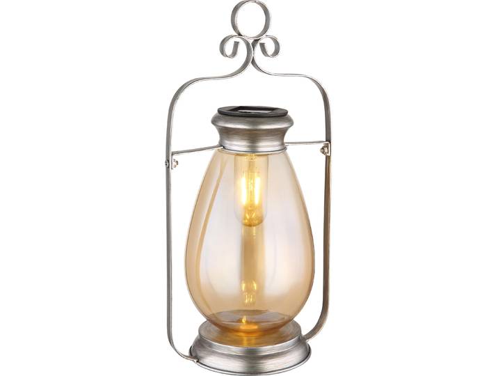 Solarleuchte Garten Solarlaterne Außen Retro Laterne Outdoor Außenlampe 36647