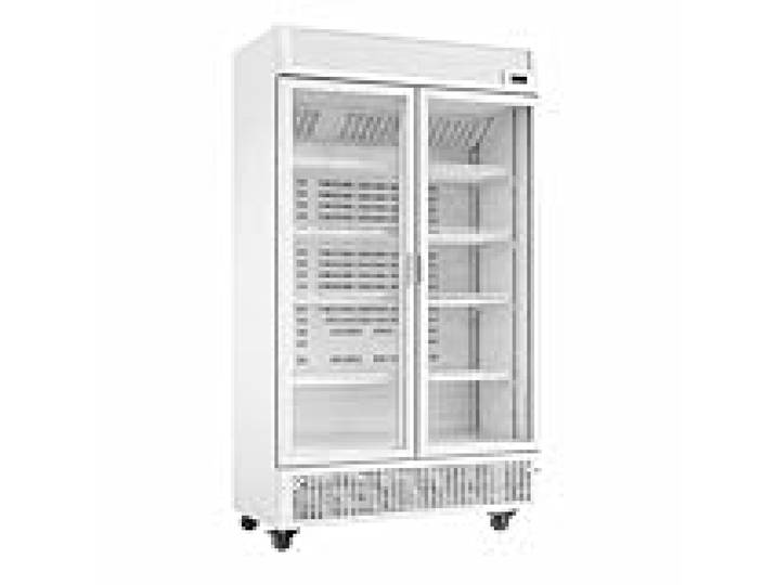 Afi Collin Lucy Armoire Réfrigérée Positive Vitrée 2 Portes 710 Litres