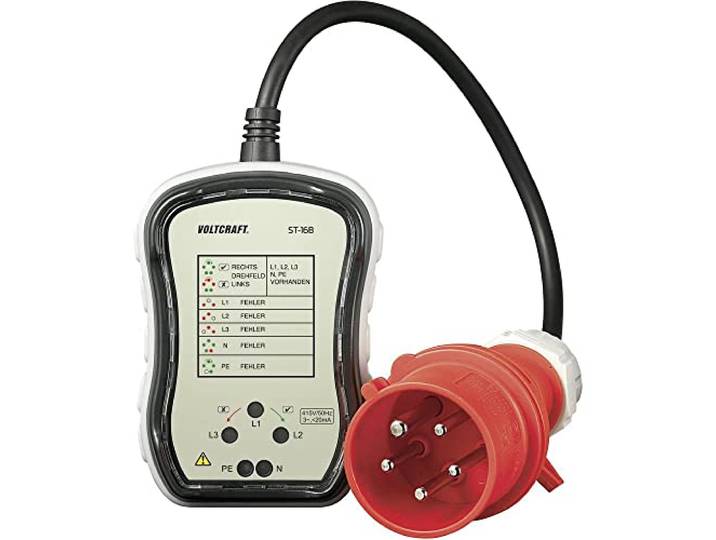 VOLTCRAFT ST-32B Stopcontacttester Optisch