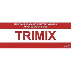 Aufkleber Trimix 29 x 10 cm