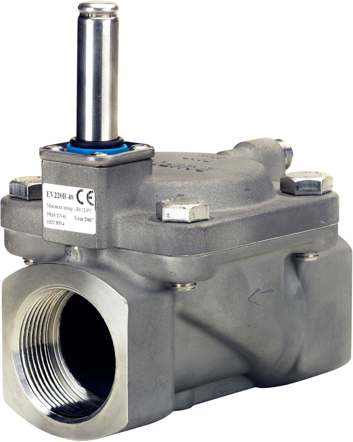 Électrovanne Danfoss 032U8504 40SS, G 1 1/2, kvs 24, normalement fermée, NC