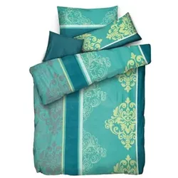WINTERENGEL Bettwäsche Mustermix mit Ranke Mikrofaser Flanell Einzelbett, 4tlg.