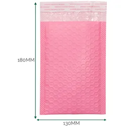 Pink Poly Bubble Envelope (130x180+40mm)