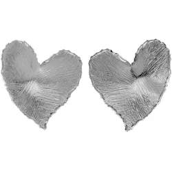 Victoria Cruz A4804-HT Damen-Ohrstecker New York Silber Herz Ohrringe
