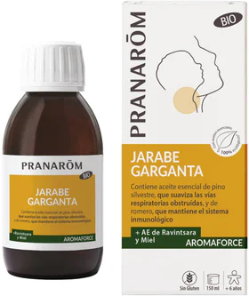 Pranarom Aromaforce Ravintsara-Honey Organic Throat Syrup 150 ml