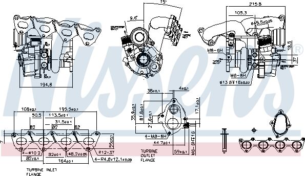 Nissens Lader, Aufladung 93130 Für Vw