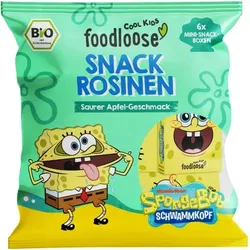 foodloose Snack Rosinen Saurer Apfel bio