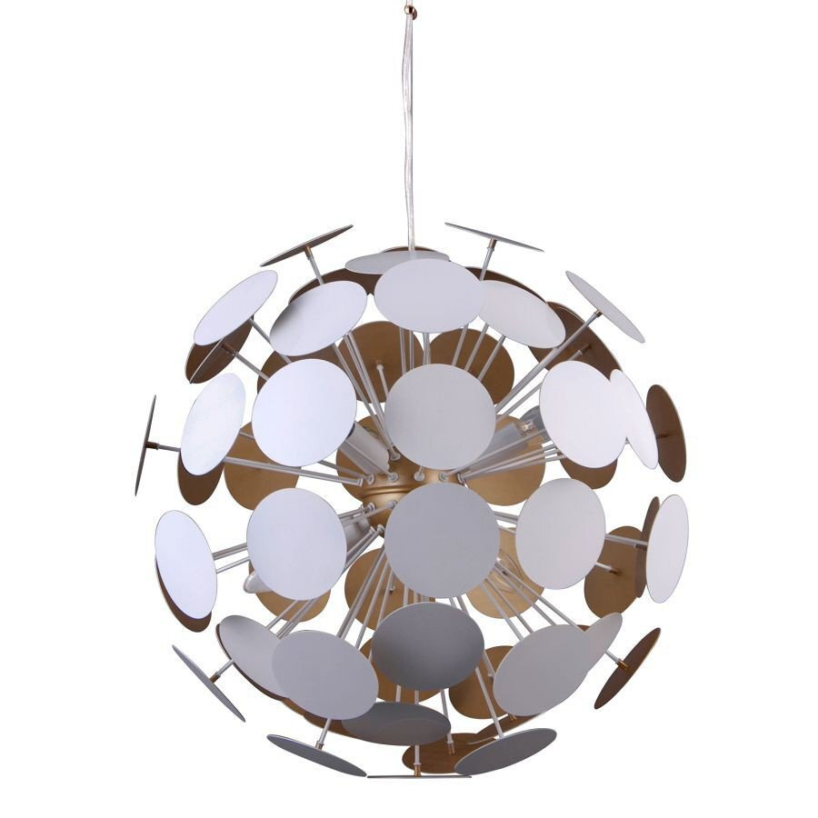 Italux Mailone AD20180/6B WH+GD LED hanglamp
