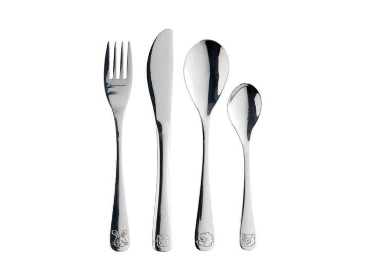 Aida Couverts pour enfants Aida 4 pièces Steel