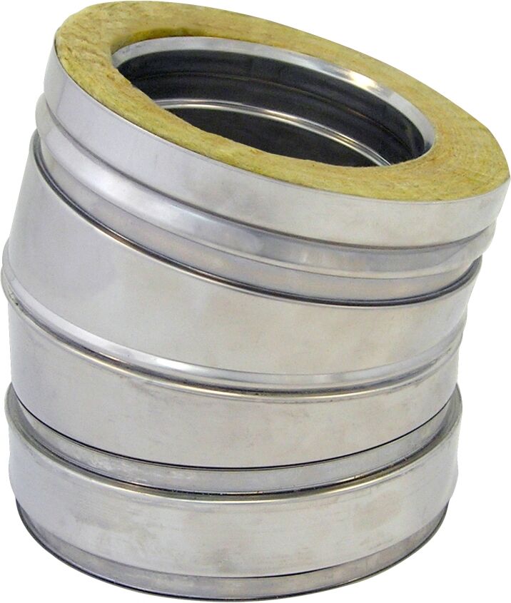Bertrams Dw segment coude 22SB15-350 15°, 350 mm