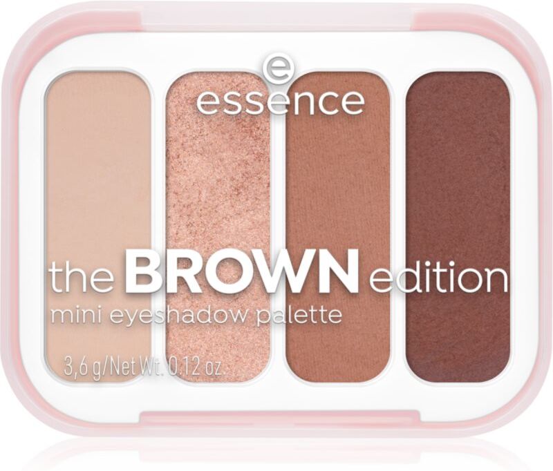 essence The Brown Edition eyeshadow palette mini 3.6 g