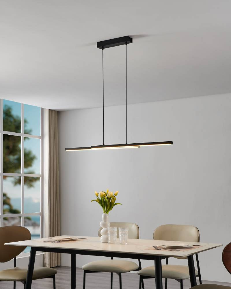 Eglo Fraioli Zigbee LED-hanglamp zwart
