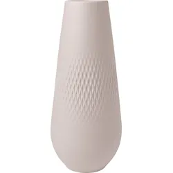 Carre Manufacture Collier Beige Vase 26 cm