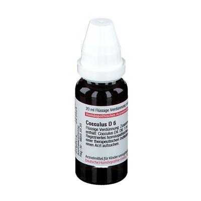 Cocculus D 6 Dilution 20 ml