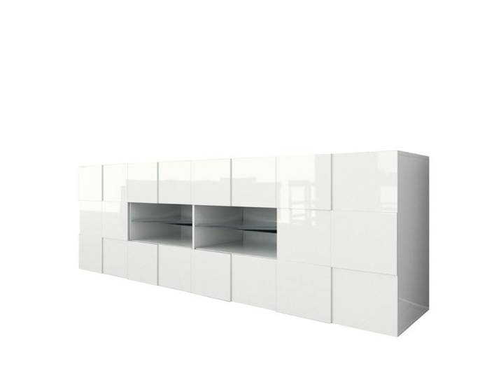 Buffet LONDON blanc 2