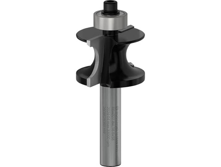 Bosch 1x Fraise à moulurer PRO avec guidage pour Bois résineux\, Bois dur\, Ø 27\,8 mm Professional Accessoire Défonceuses plongeantes\, Fraise à araser