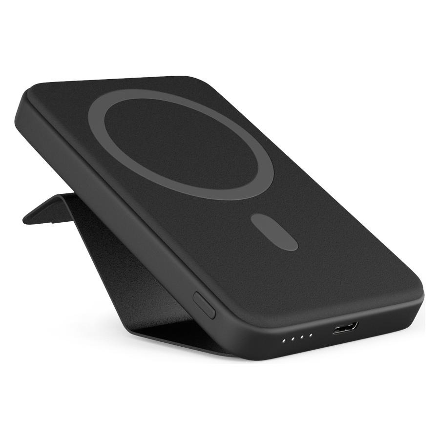 Epico UltraPack Stand EM47 Mag+ 7000mAh černá / Powerbanka / 2x USB-C / Qi2 (7000 mAh) (9915101300283)