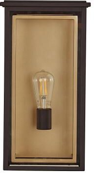 "Whitaker Two Tone Outdoor Sconce - 21"" - Ballard Designs"