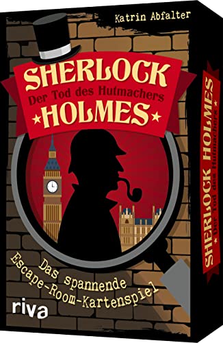 Katrin Abfalter - Sherlock Holmes – Der Tod des Hutmachers: Das spannende Escape-Room-Kartenspiel. Das perfekte Geschenk für alle Escape-Spiel-Fans. Ab 12 Jahren - Preis vom 04.10.2026 03:51:26 h
