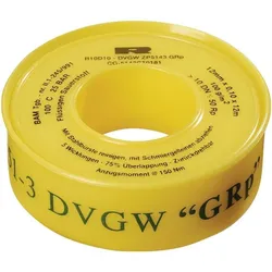 ULITH PTFE Dichtband GRp L12 m B12 mm D0,1 mm - 240063