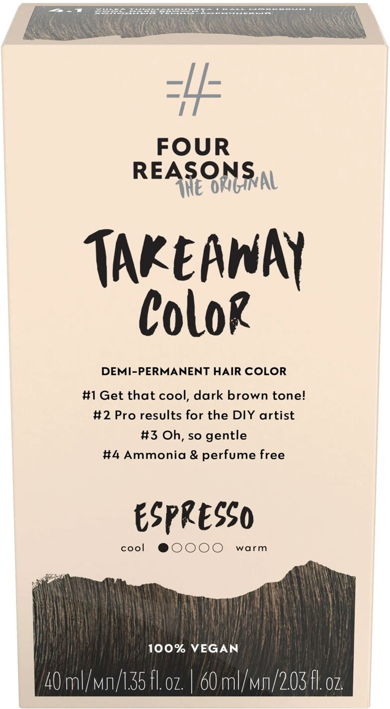 FOUR REASONS Takeaway Color No.4.1 Espresso 100ml