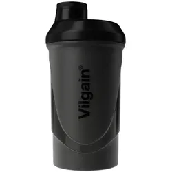 VILGAIN Shaker 600 ml | rauchschwarz / schwarz