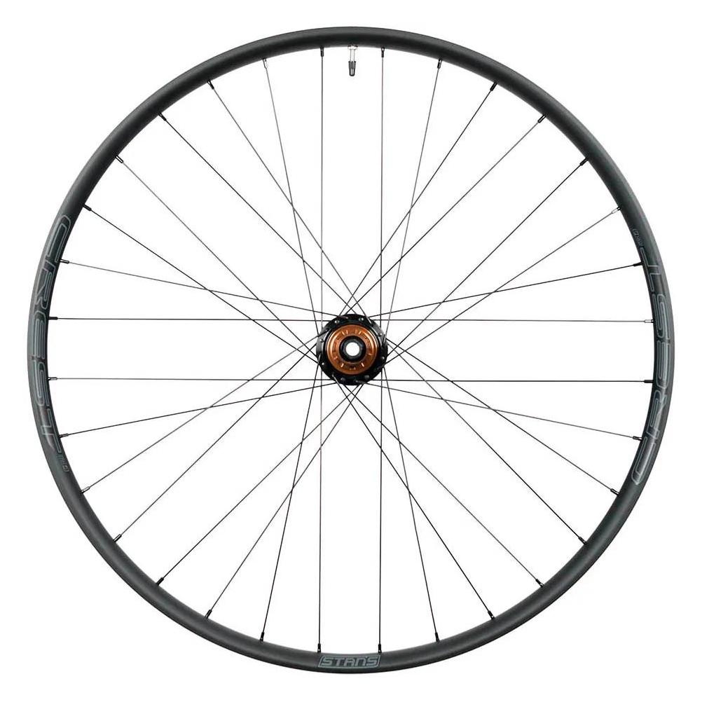 Notubes Unisex - Erwachsene Crest Mk4 Laufrad, Schwarz/Grau, 27.5" 12 x 142 mm (Laufradsatz, 27.5") (DWC470016)