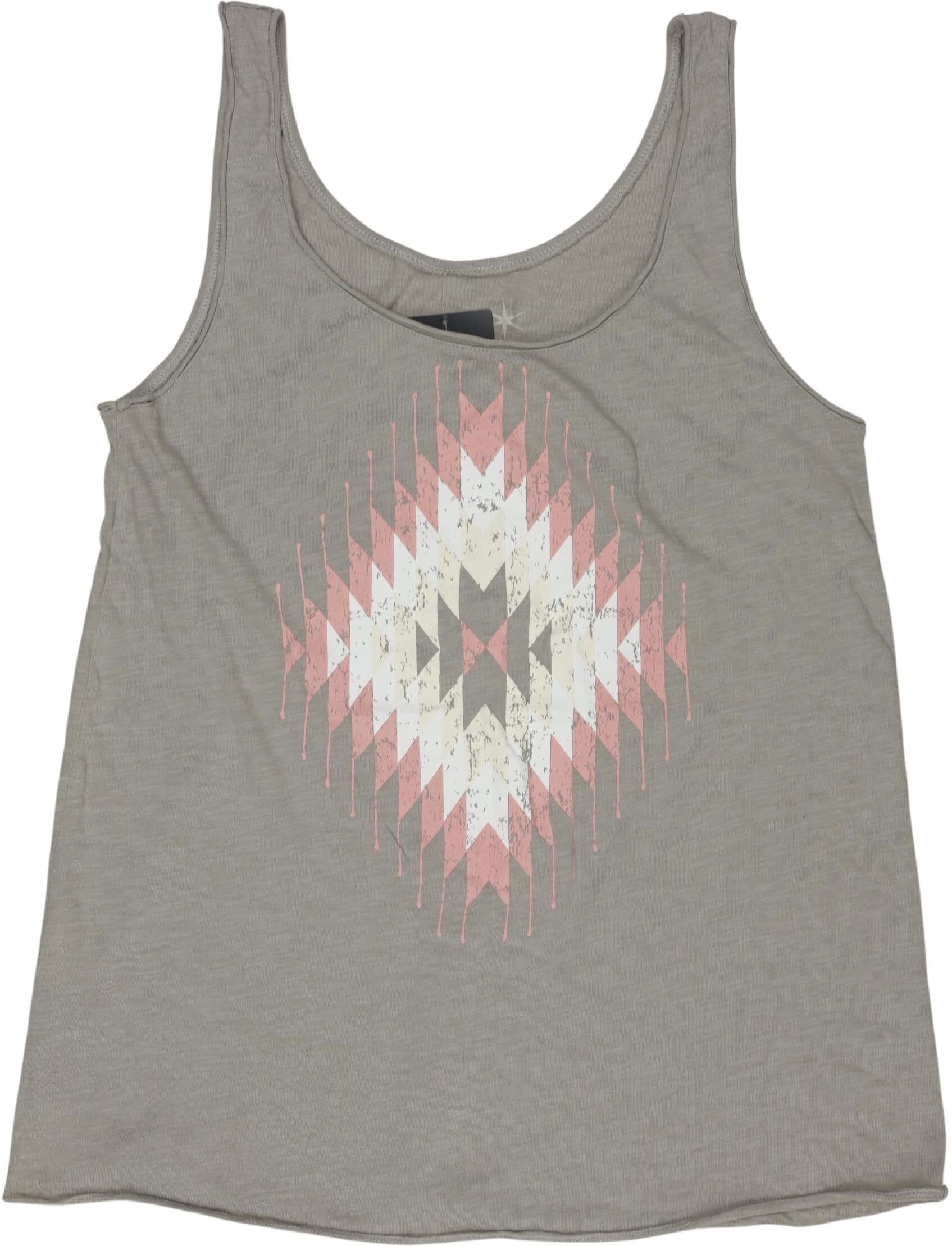 Juvia Damen Top, Grau, Gr. S, kein / Etikett - Second Hand