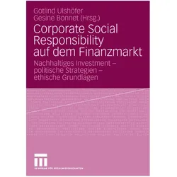 Corporate Social Responsibility auf dem Finanzmarkt, Fachbücher