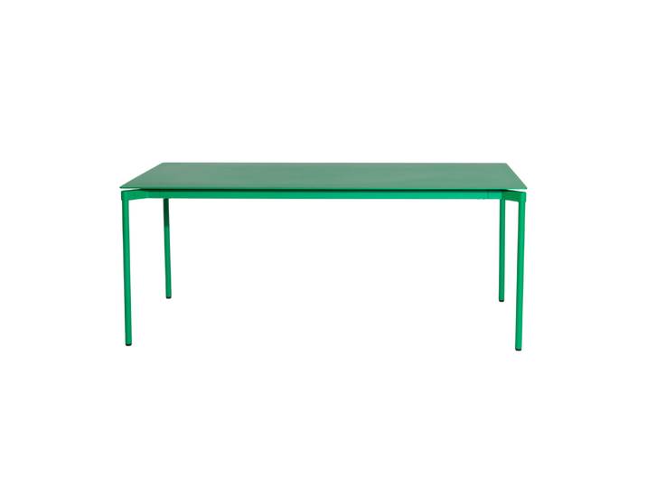 Petite Friture - Table rectangulaire Fromme - Vert - Aluminium - Designer Tom Chung