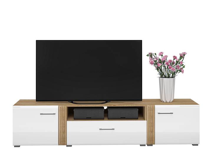 TV-Lowboard – ADAGIO – Modernes Medienelement mit Stauraum – 2