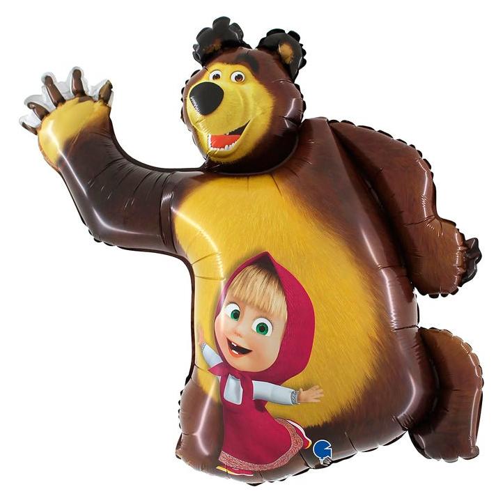 Grabo Folienballon Peppa Pig und Teddy (1x) (FL18031P)