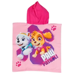 Paw Patrol Paw Patrol Kinder Badeponcho 55x110 cm – Mit Kapuze