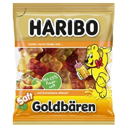 HARIBO SAFT GOLDBÄREN Minibeutel Fruchtgummi