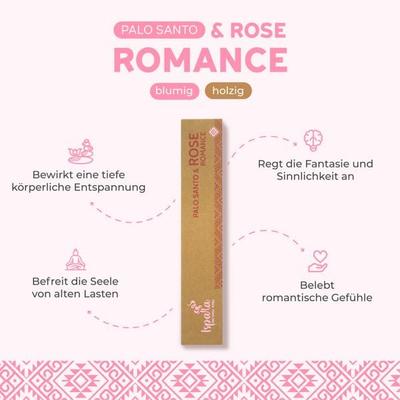 Palo Santo & Rose Räucherstäbchen